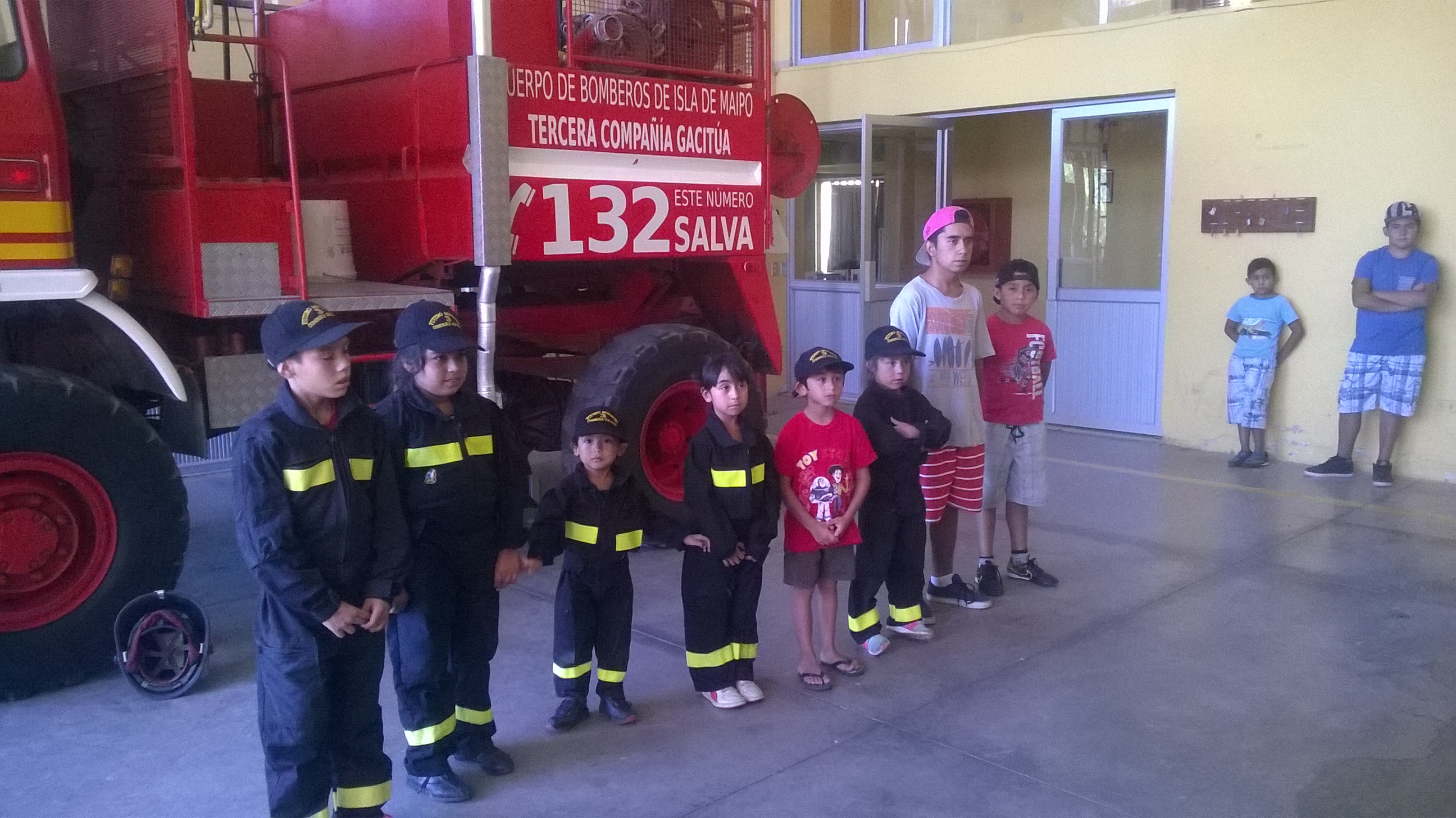 Brigada Juvenil - actividad formativa (imagen referencial)